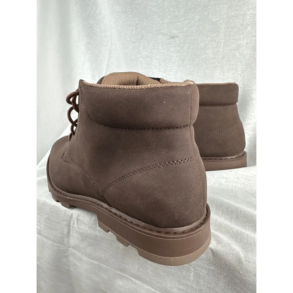 Goodfellow & Co Maynard Men Brown Lace Up Memory Foam Ankle Boots 10.5 098004293